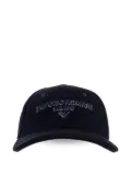 Emporio Armani logo-embroidered baseball cap - Blue