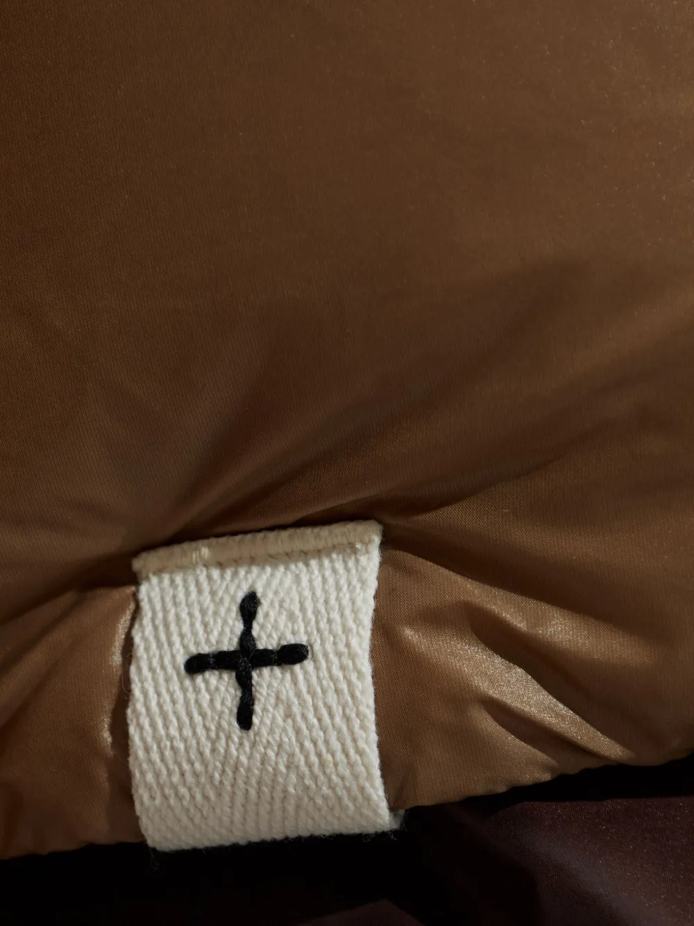 JIL SANDER+ Gewatteerd donsjack Bruin