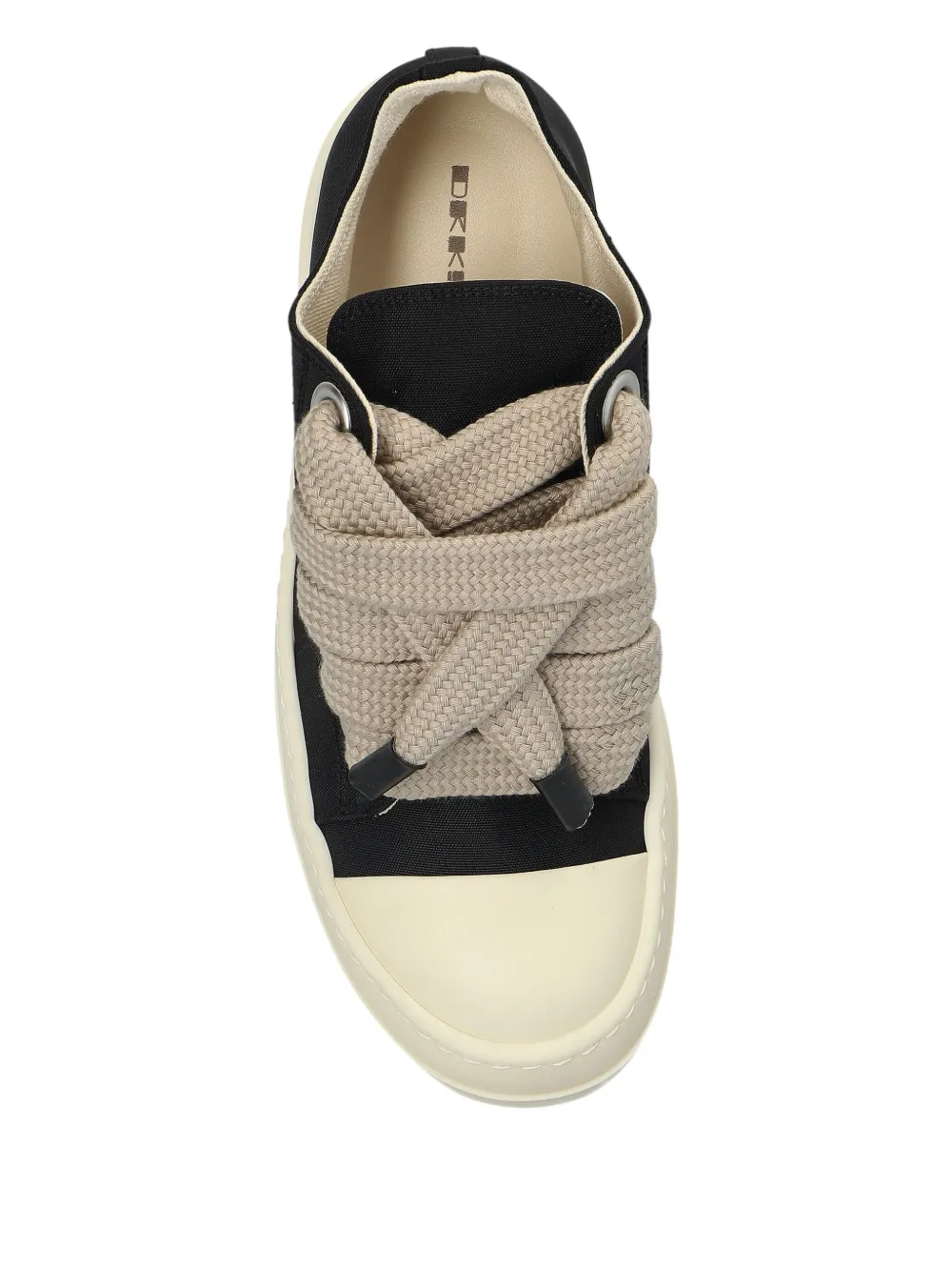 Rick Owens DRKSHDW Jumbolance sneakers met plateauzool Zwart