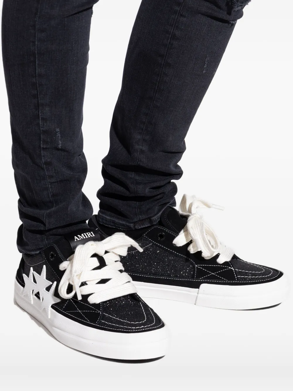 AMIRI star-embellishment sneakers Black