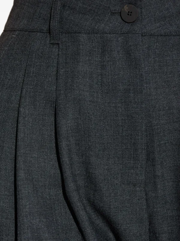 STUDIO NICHOLSON 25ss トロピカルウール スラックス グレー MENS SPRING'25 | STUDIO NICHOLSON