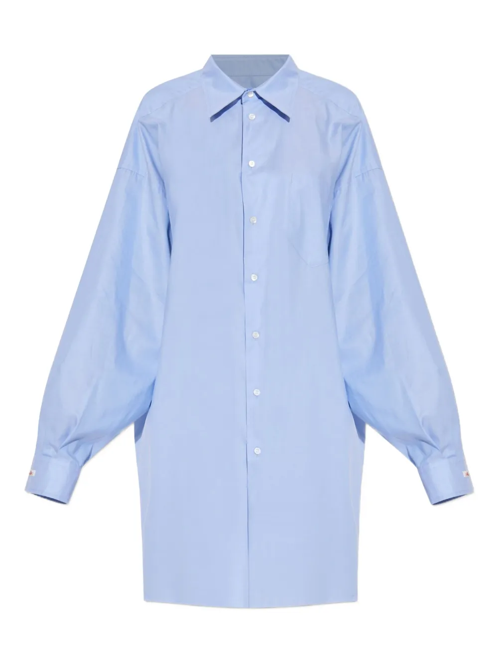 Maison Margiela バルーンスリーブ シャツ - ブルー Maison Margiela バルーンスリーブ シャツ - ブルー