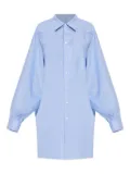 Maison Margiela balloon-sleeve cotton shirt - Blue