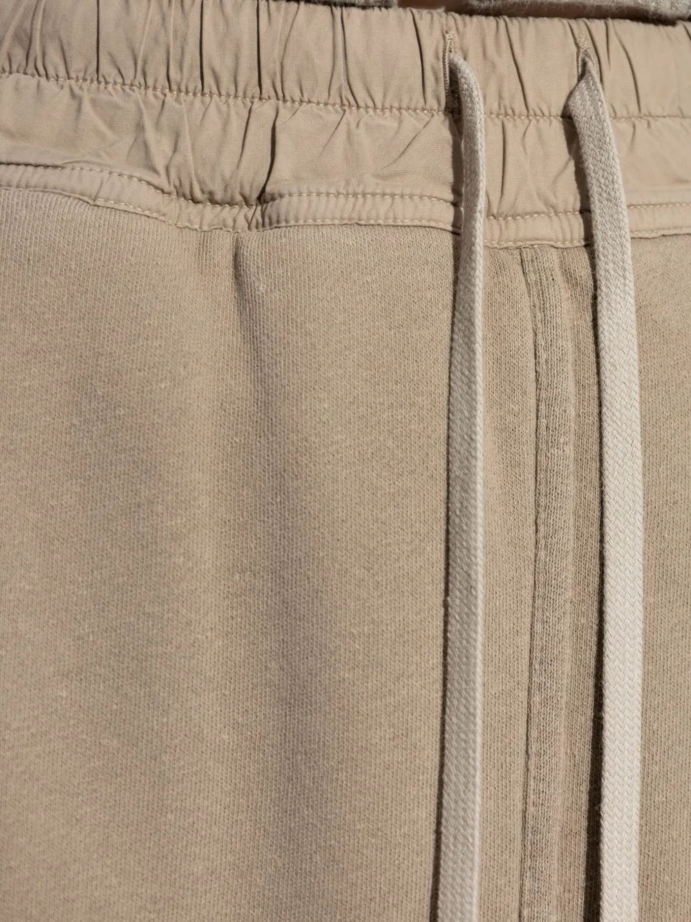 Rick Owens Drkshdw Drawstring-waist Cotton Skirt In Neutral