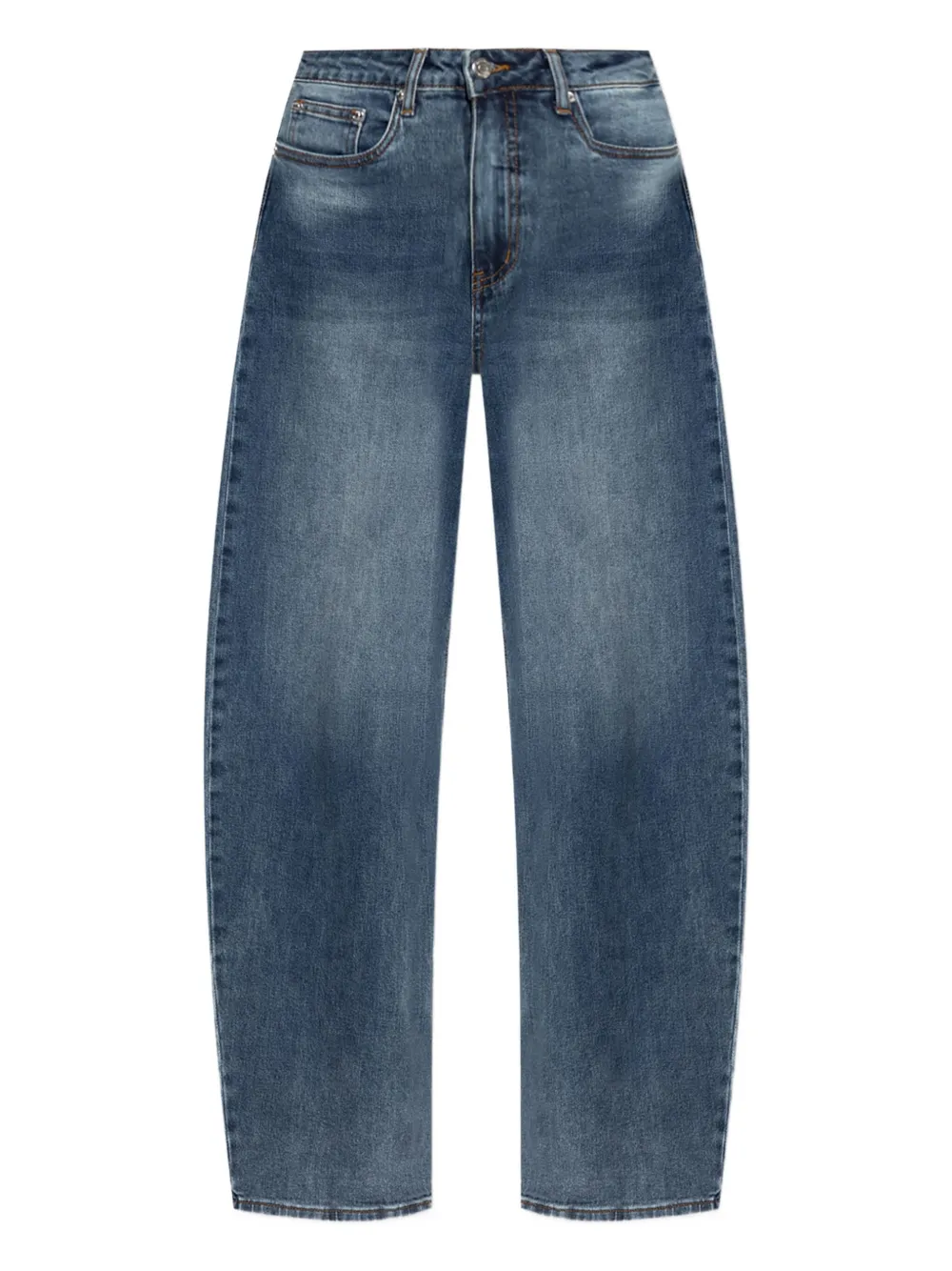 Gestuz Balloon-leg Jeans In Blue