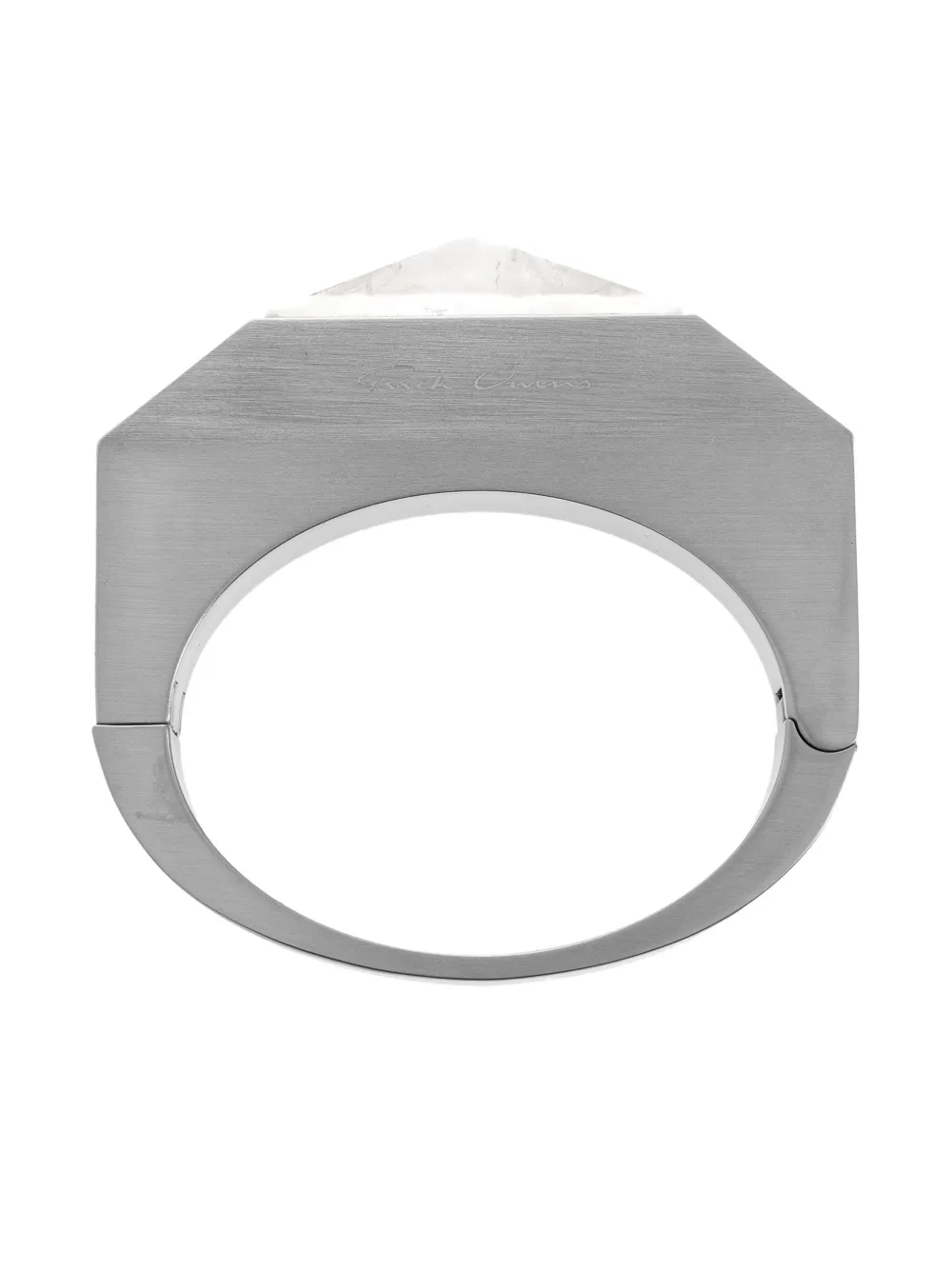 Rick Owens crystal-embellished bracelet - Zilver