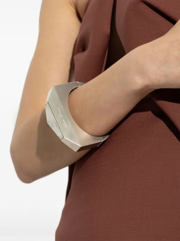 Rick Owens ブレスレット Rick Owens クリスタル ブレスレット | シルバートーン | FARFETCH JP