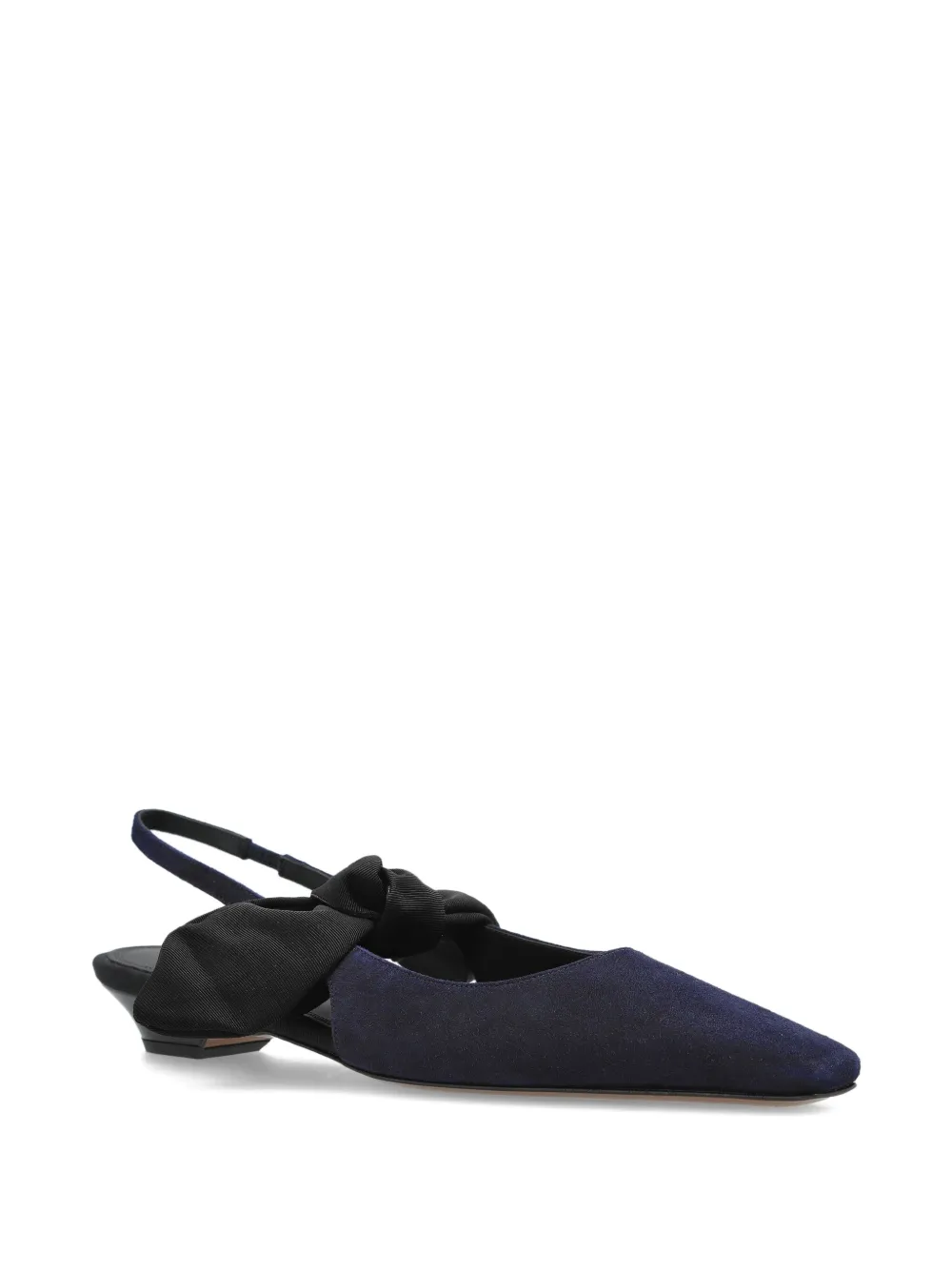 NEOUS bow slingback trainers Blue