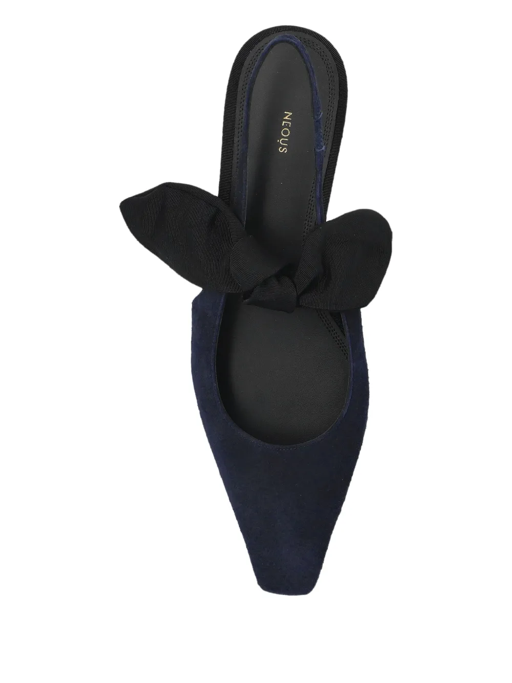 NEOUS bow slingback trainers Blue
