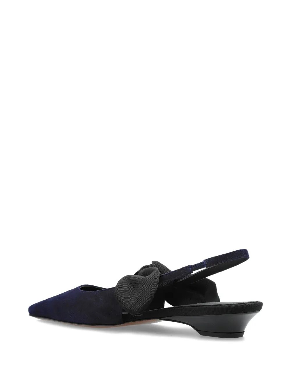 NEOUS bow slingback trainers Blue