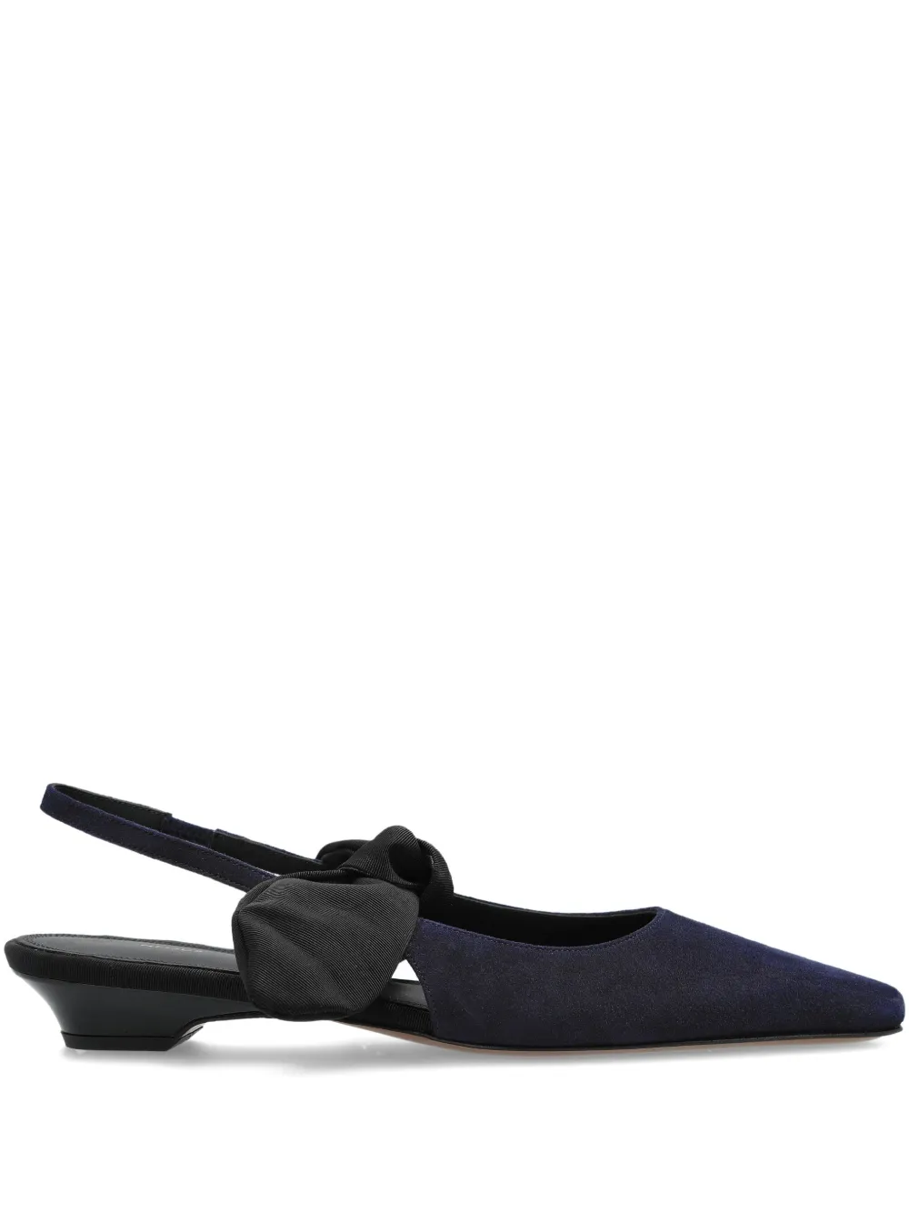 NEOUS bow slingback trainers Blue
