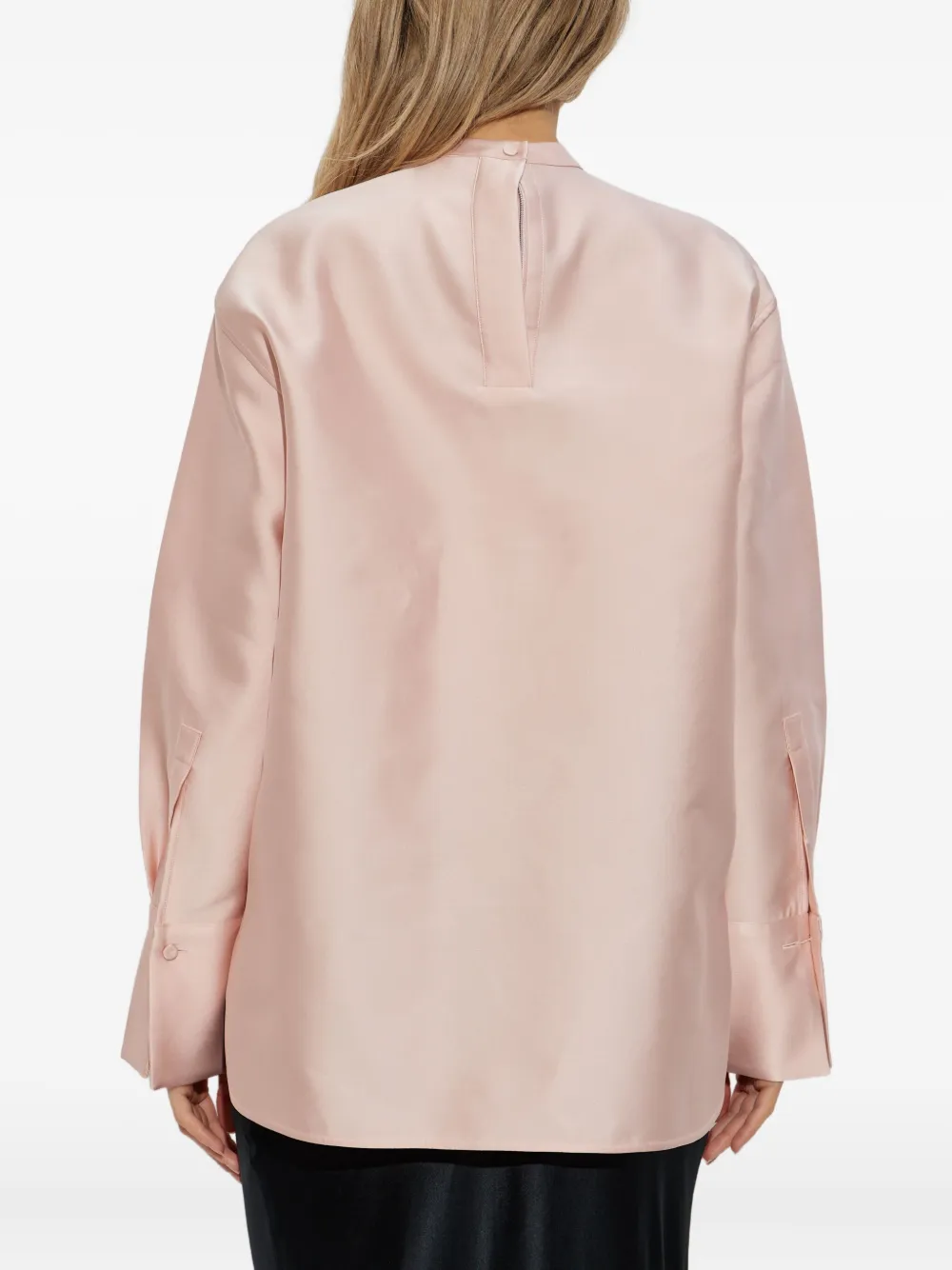 Jil Sander Blouse met ronde hals Roze
