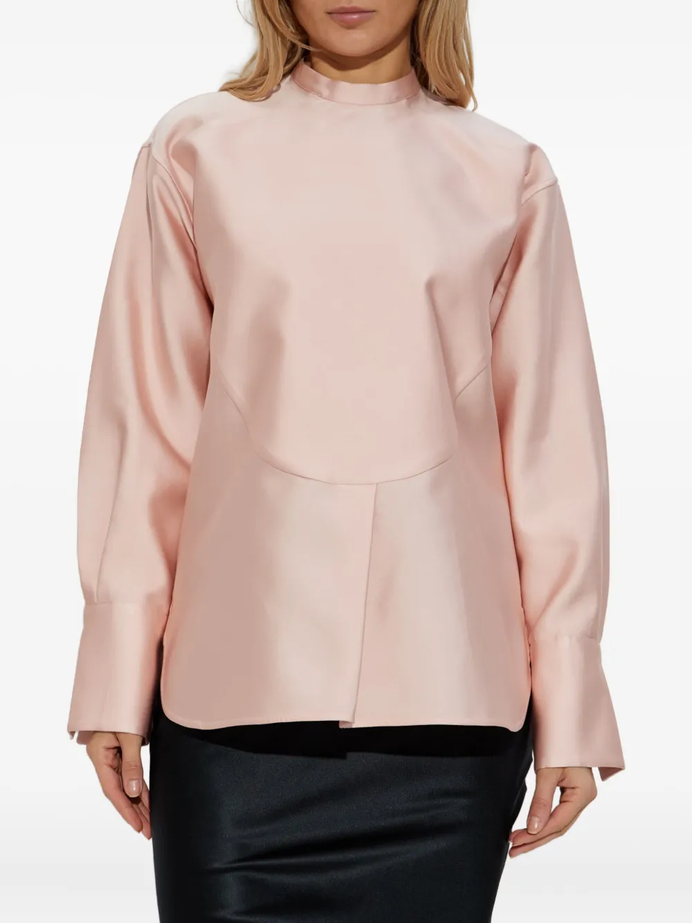 Jil Sander Blouse met ronde hals Roze