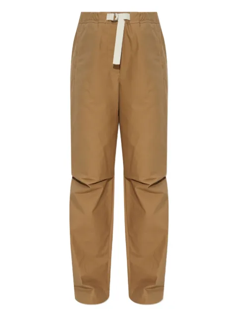 JIL SANDER+ drawstring pocket trousers