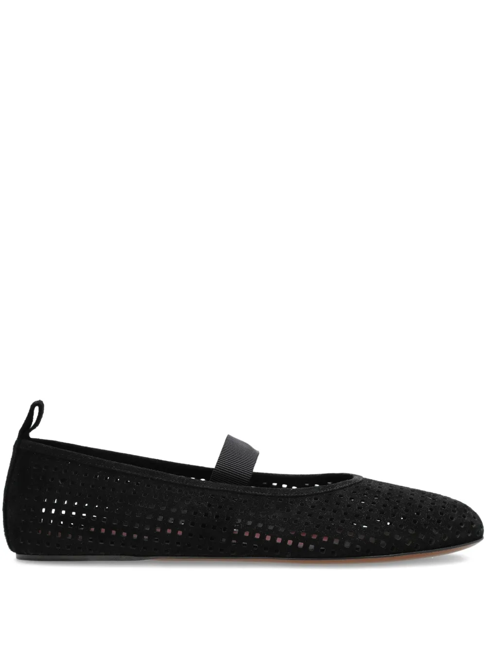 NEOUS Homam perforated ballet flats Black