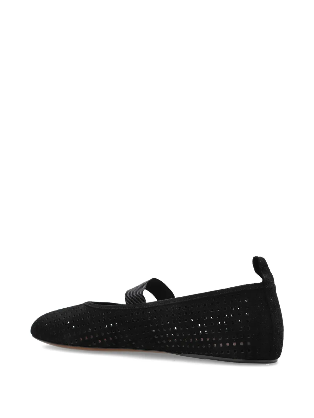 NEOUS Homam perforated ballet flats Black
