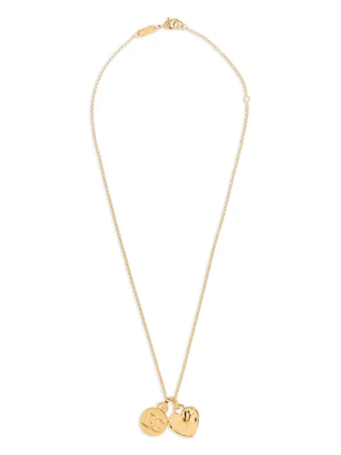 Dolce & Gabbana collar con dije del logo