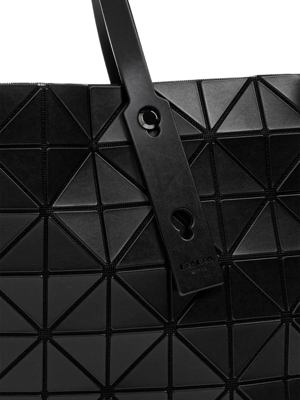 Bao Bao Issey Miyake Large Rock Tote Bag In Black