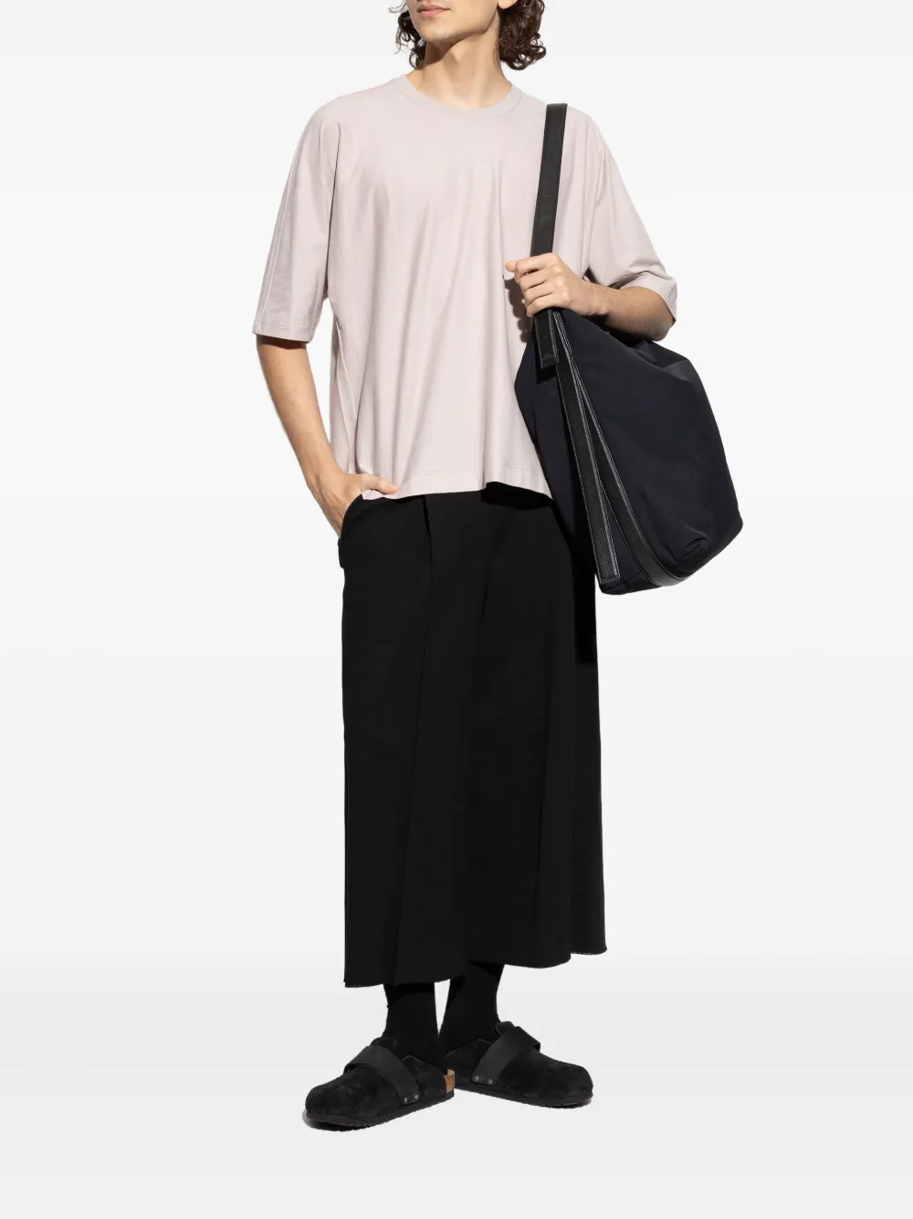 Homme Plissé Issey Miyake short-sleeve T-shirt - Beige