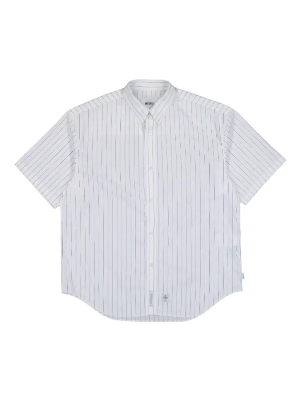 WTAPS 24SS ストライプシャツ　サイズ03 24ss WTAPS ストライプシャツ サイズX 03 長袖