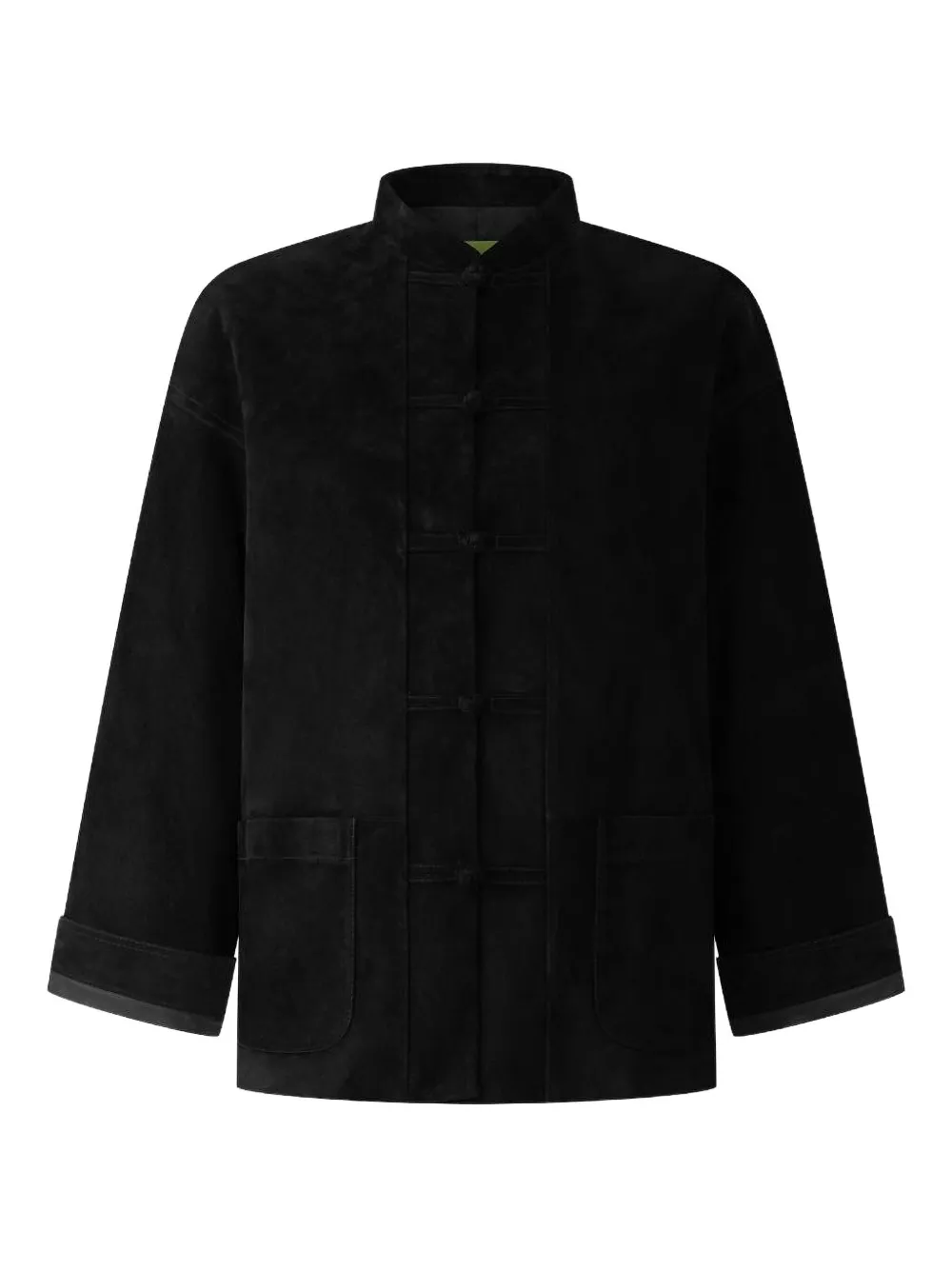 Shanghai Tang Tang suede jacket | Black | Image 1