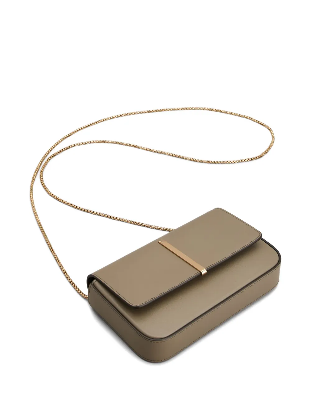Tod's Leather Shoulder Bag In Brown