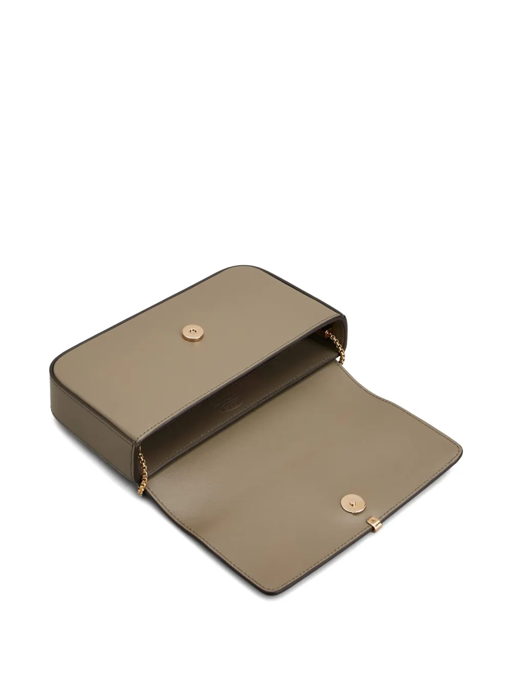 Tod's Leather Shoulder Bag In Brown