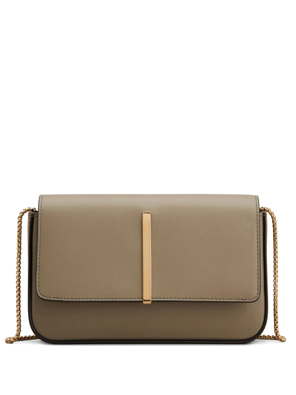 Tod's Leather Shoulder Bag In Brown