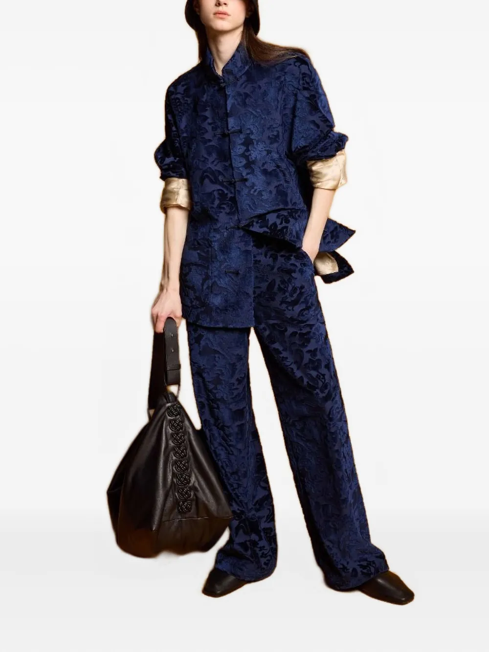 Shanghai Tang jacquard-pattern jacket | Fitted Jackets | Image 2