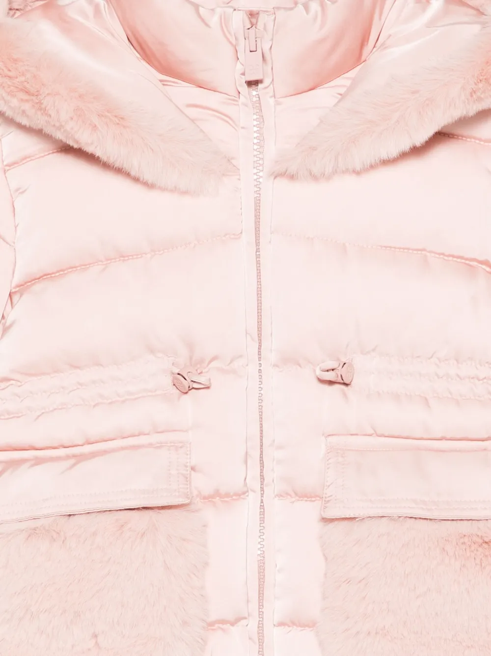 Abel & Lula Donsjack met capuchon Roze