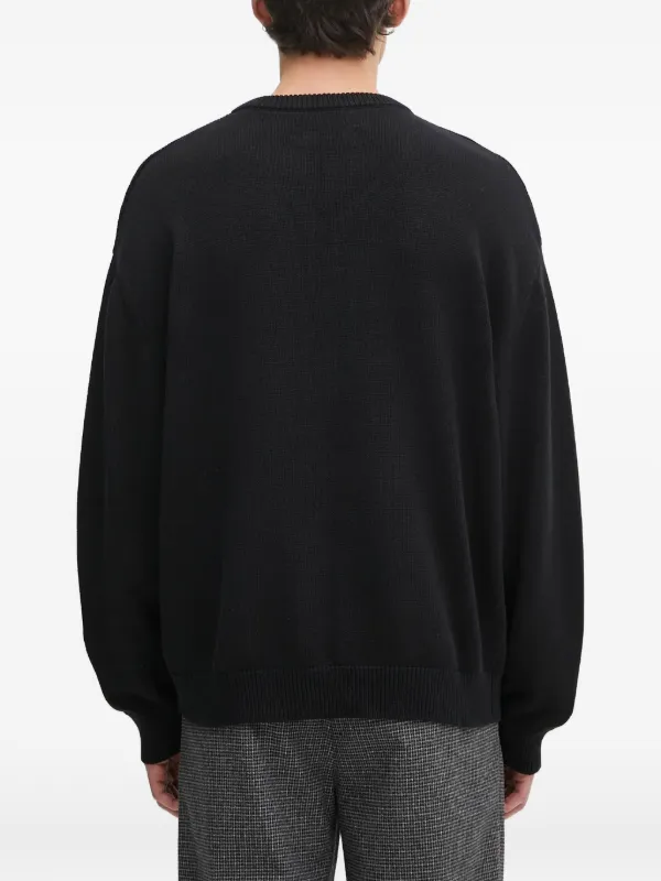 Fucking Awesome crew-neck Graphic Sweater | Black | FARFETCH