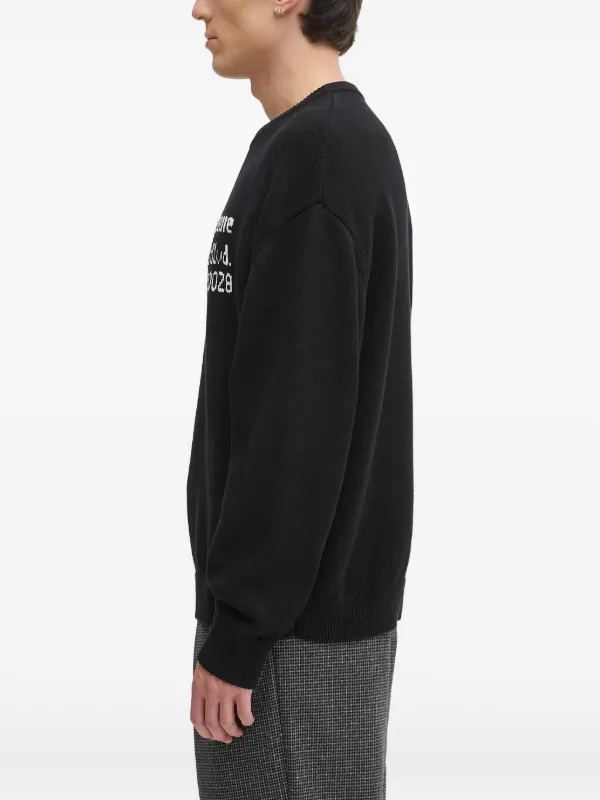 Fucking Awesome crew-neck Graphic Sweater | Black | FARFETCH