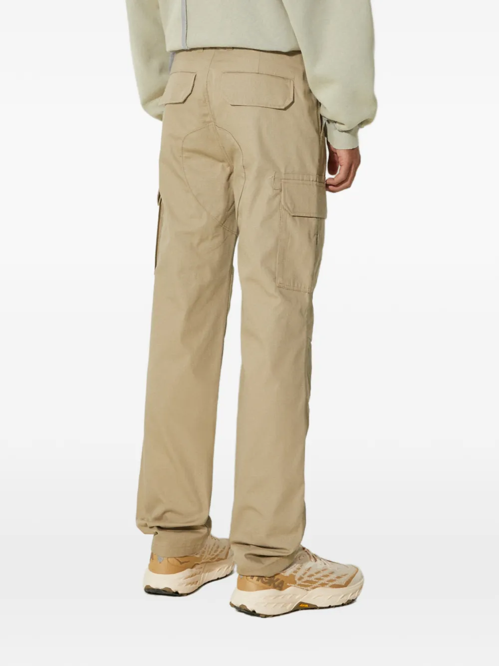 DICKIES Broek met cargo zak Beige