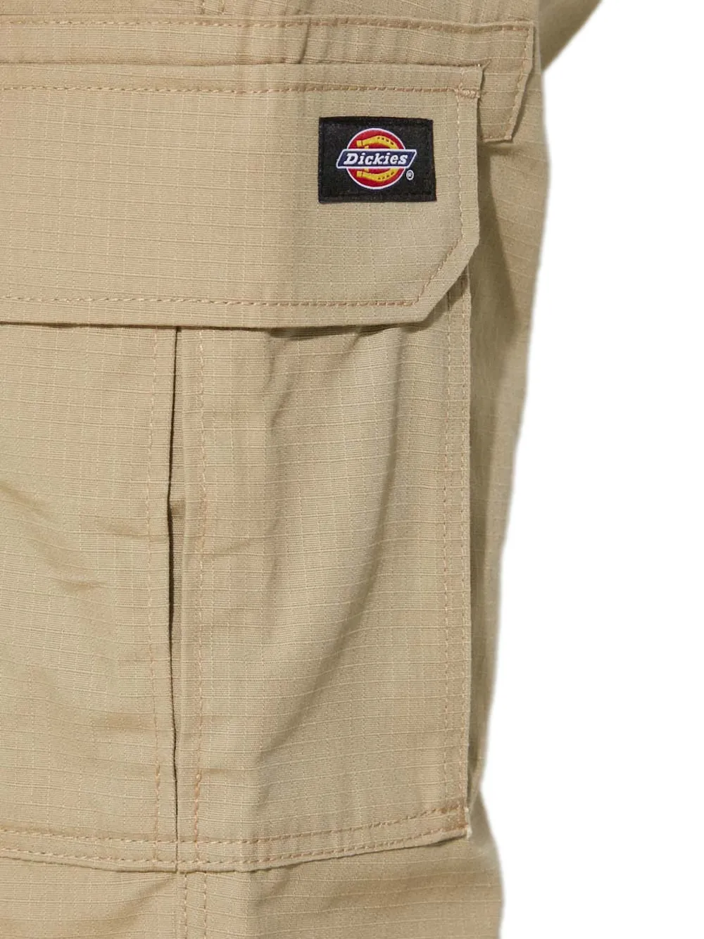 DICKIES Broek met cargo zak Beige