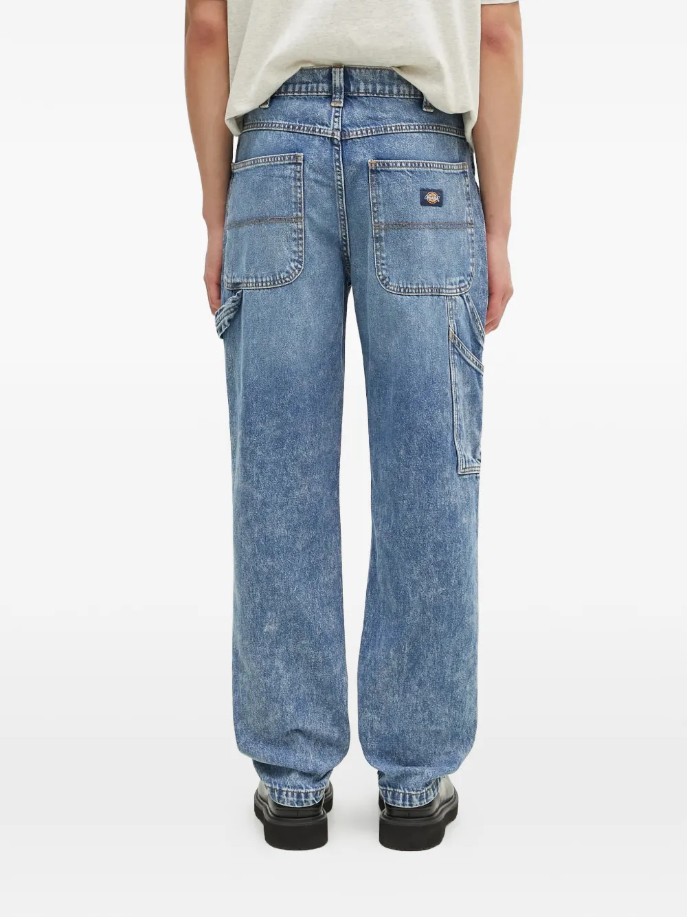 DICKIES Katoenen jeans Blauw