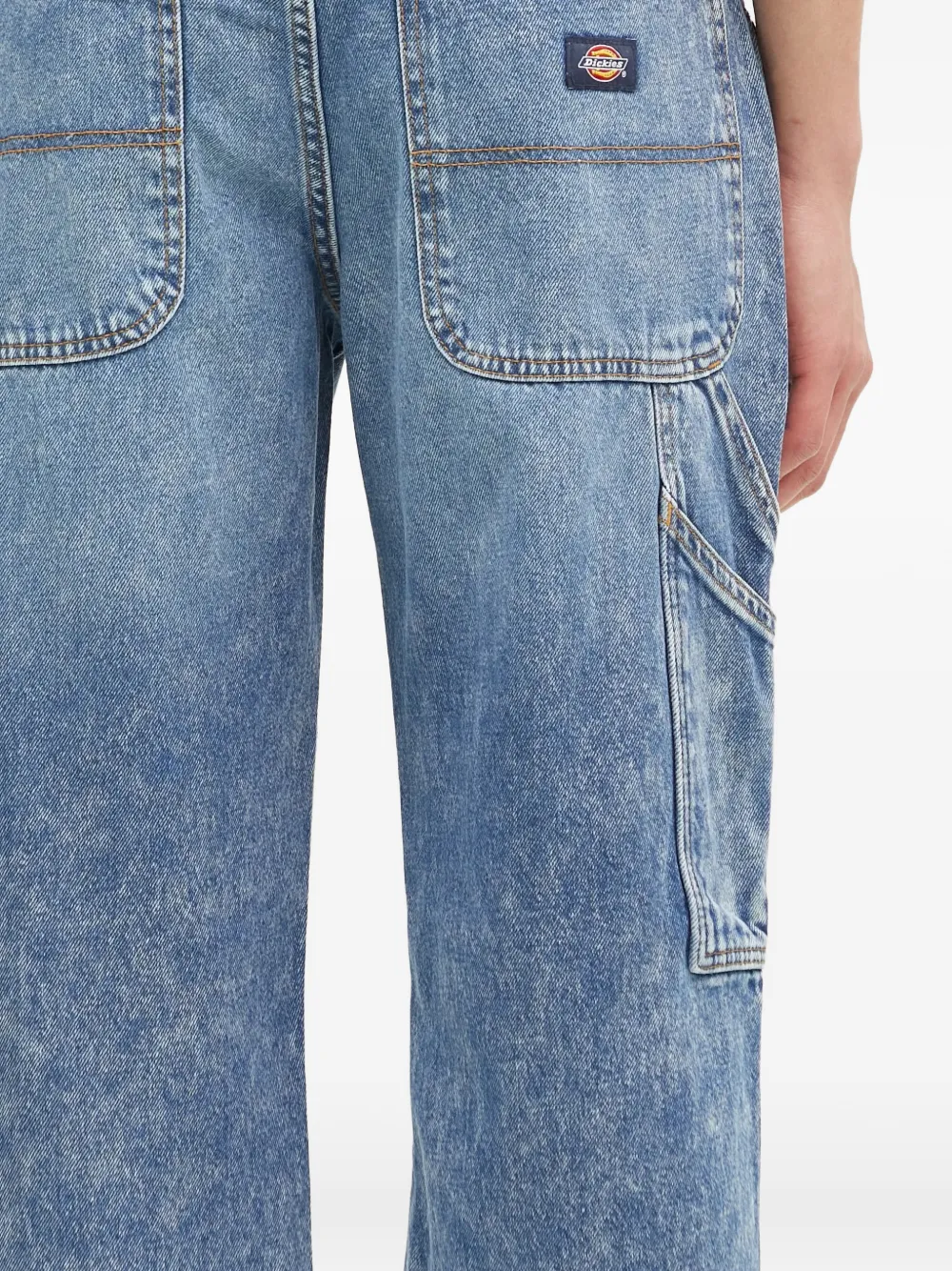 DICKIES Katoenen jeans Blauw