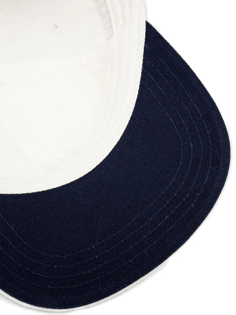 Drôle De Monsieur Pet met borduurwerk Wit