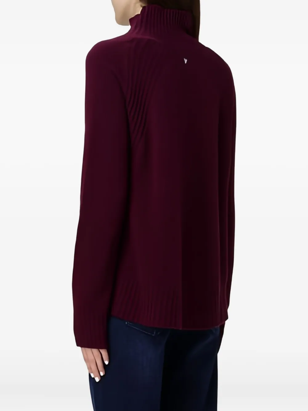 DONDUP suéter tejido de canalé con cuello vuelto | Suéteres | Image 2