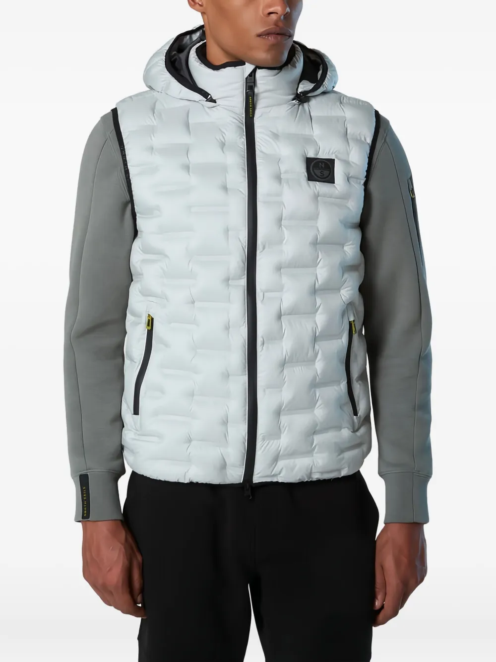 North Sails hooded padded gilet | Waistcoats & Gilets | Image 2