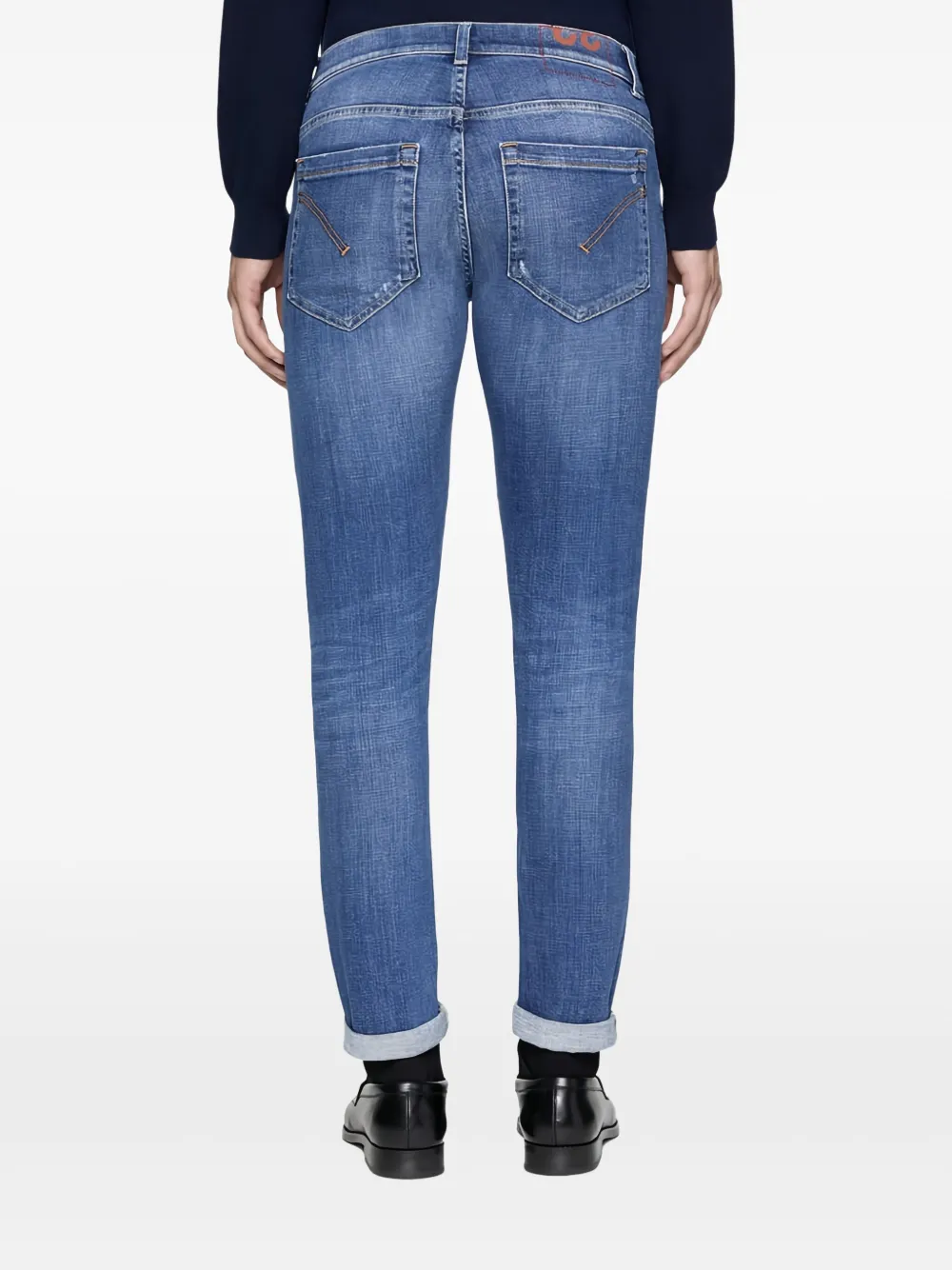 DONDUP Jeans met vijf zakken Blauw