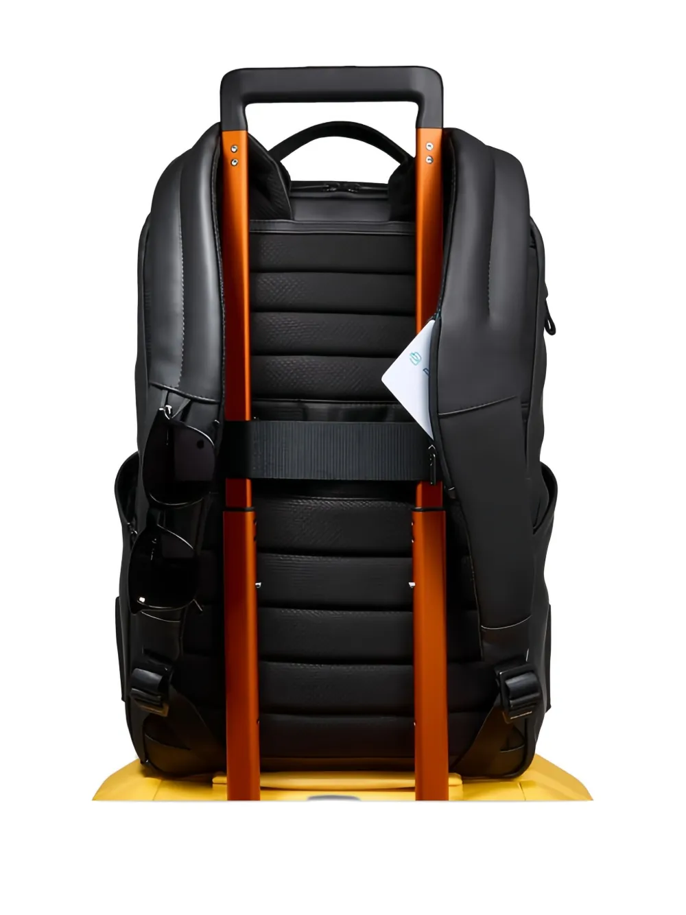 Piquadro Zip-detail Backpack In Black
