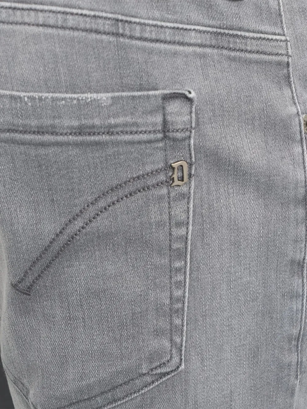 DONDUP Jeans met vijf zakken Grijs