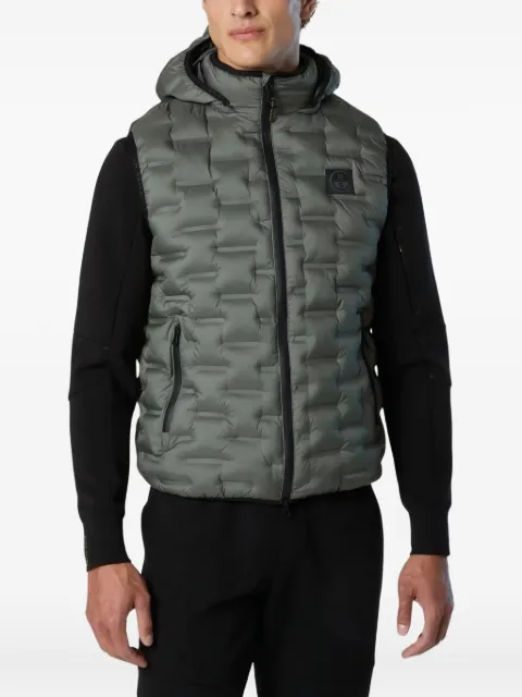 North Sails hooded quilted gilet