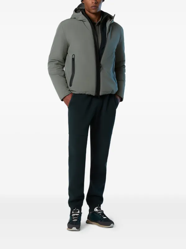 North Sails Hobart Hooded Zip Jacket | Grey | FARFETCH