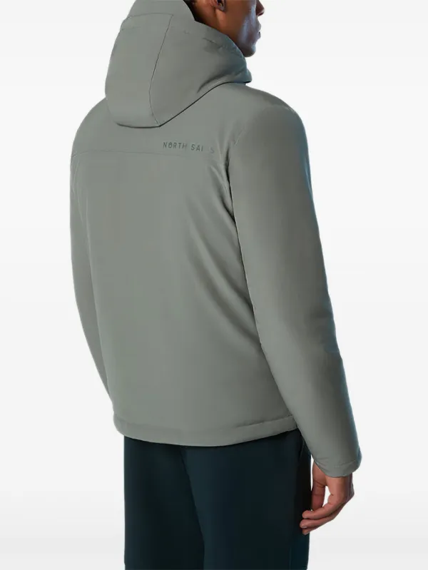 North Sails Hobart Hooded Zip Jacket | Grey | FARFETCH