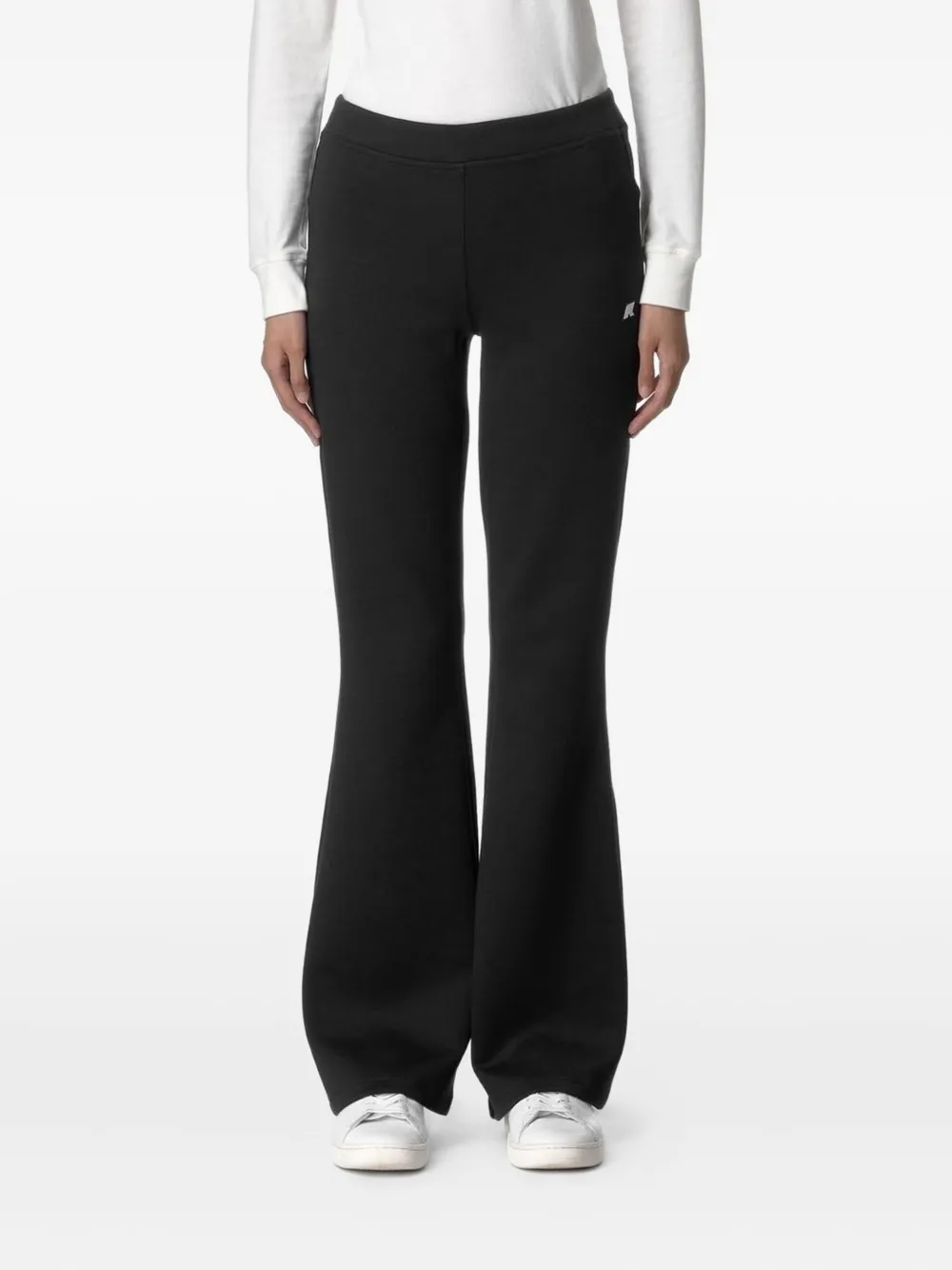 K-Way Jenny logo-patch trousers | Black | Image 1