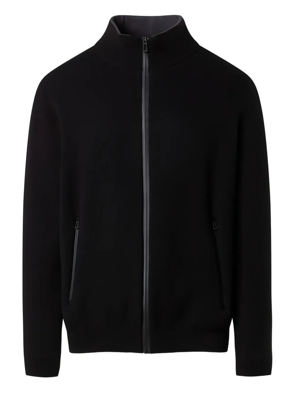 North Sails Bonded ジップ セーター - ブラック North Sails Bonded ジップ セーター - ブラック