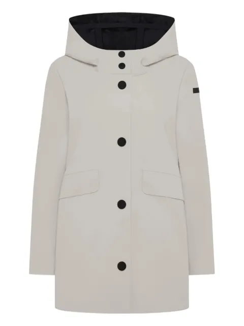 RRD button hooded coat