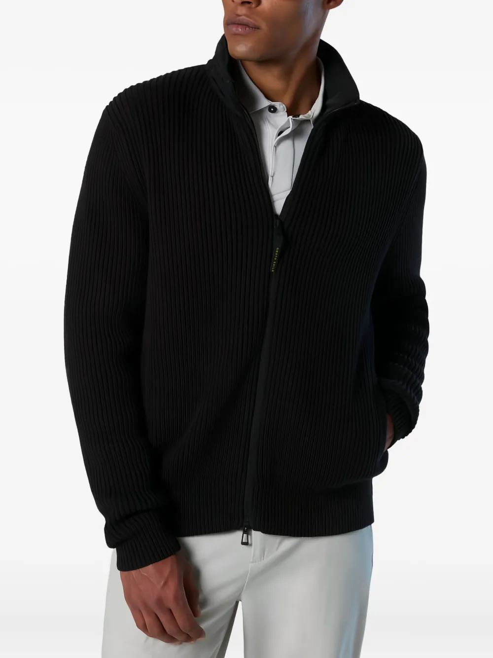 North Sails Trui met rits Zwart