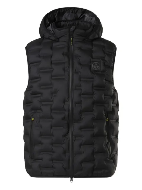 North Sails Laser hooded quilted gilet